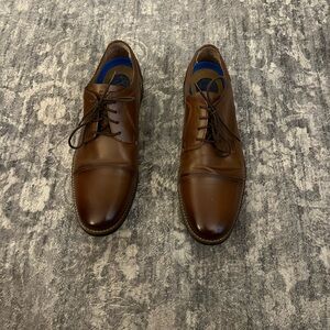 Nunn Bush Brown Leather Oxfords